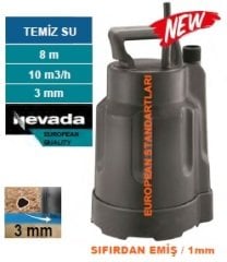 MOMENTUM PKS-370L -370W-220V- PLASTİK GÖVDELİ TEMİZ SU DRENAJ DALGIÇ  POMPASI