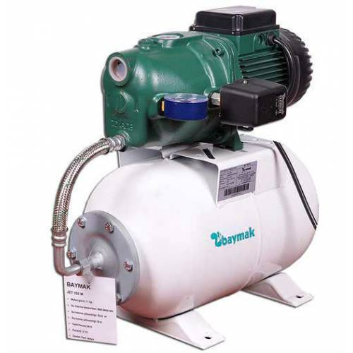 DAB JET 82 M - 0.8 HP 220V 20 LT TANKLI PAKET HİDROFOR ( 3 KAT - 4 DAİRE )
