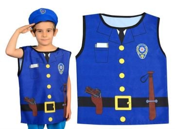 Polis Kostümü Baskılı