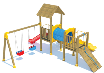 Ahşap Seri Oyun Parkı 1