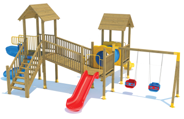 Ahşap Seri Oyun Parkı 2