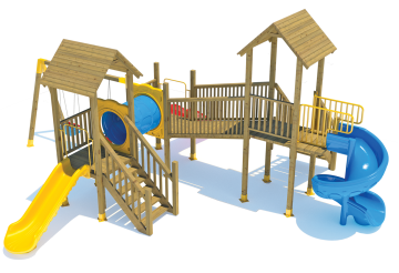 Ahşap Seri Oyun Parkı 2