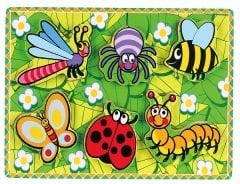 3D Böcekler Puzzle