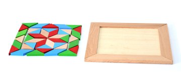 Renkli Ahşap Tangram