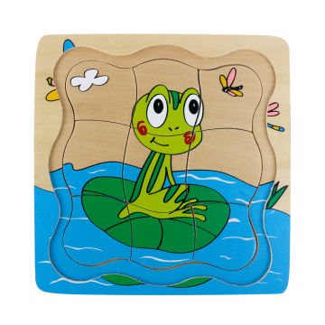 Kurbağa Gelişim Evreleri Puzzle