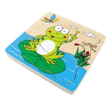 Kurbağa Gelişim Evreleri Puzzle