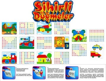 Sihirli Düğmeler 6 lı Set