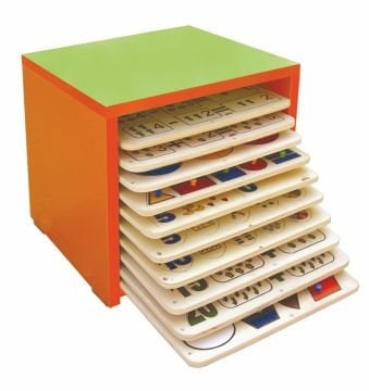 10 lu Puzzle Dolabı