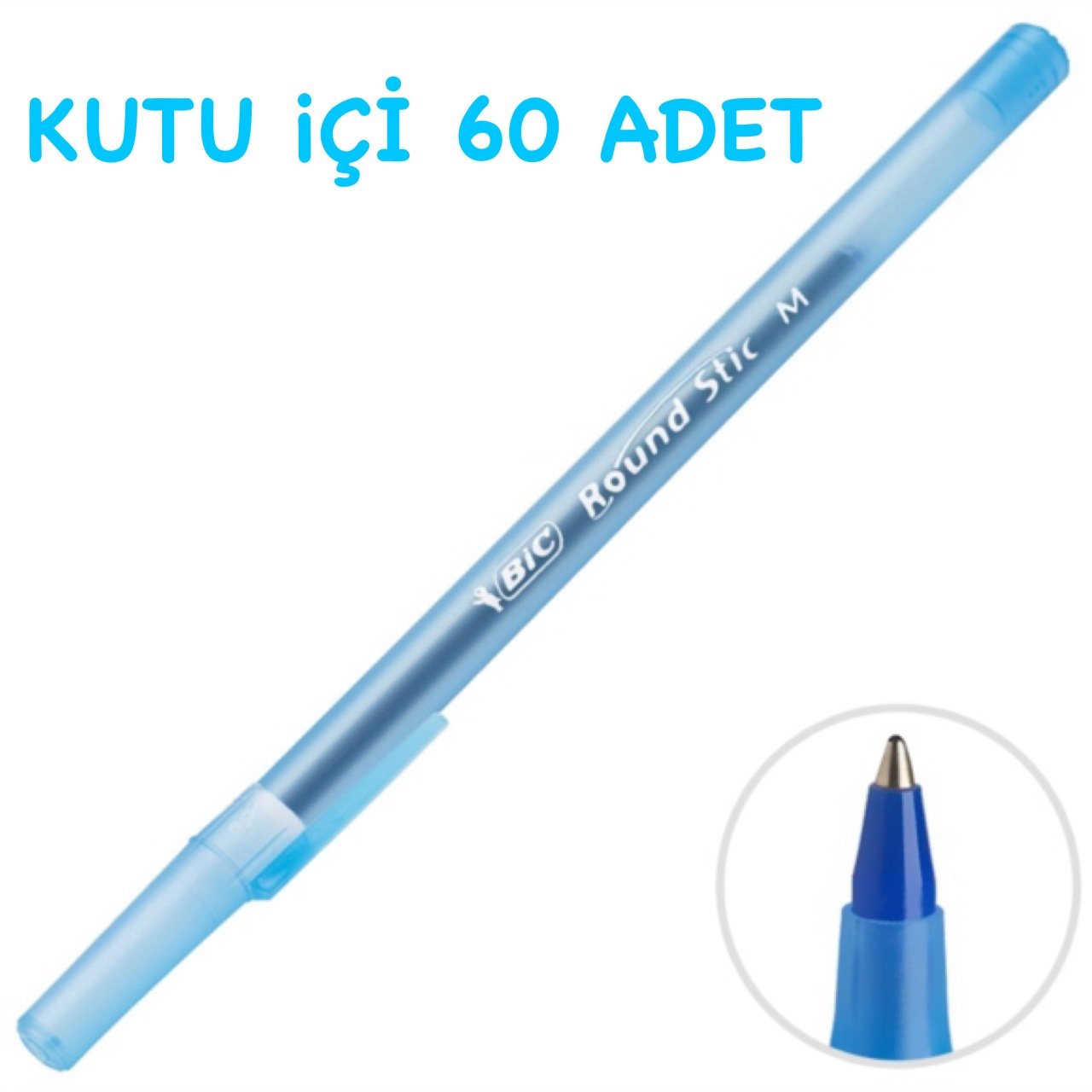 Bic Round Stick Tükenmez Kalem