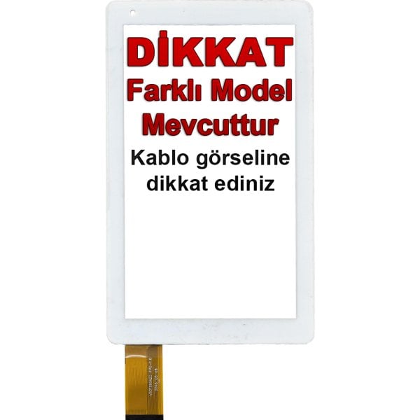 VTCP090a25-FPC-1.0 Kablo Kodlu Dokunmatik Beyaz - Model 2