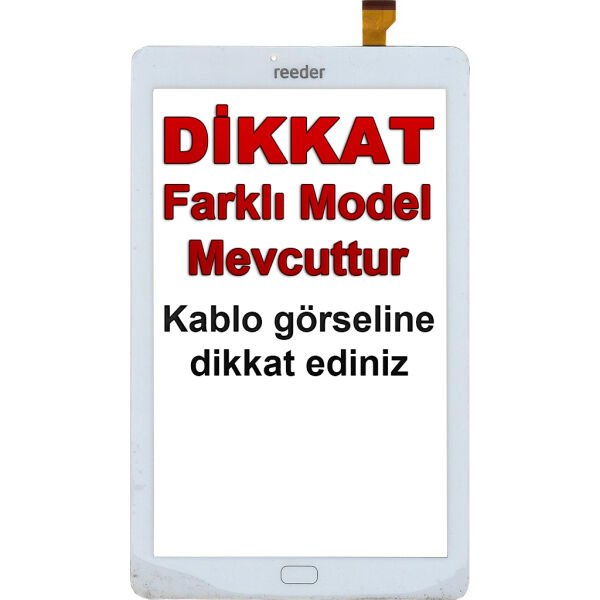 Reeder M10 Plus Dokunmatik Beyaz - Model 2