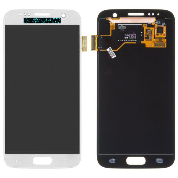 Samsung Galaxy S7 SM-G930 Lcd Ekran Dokunmatik Silver