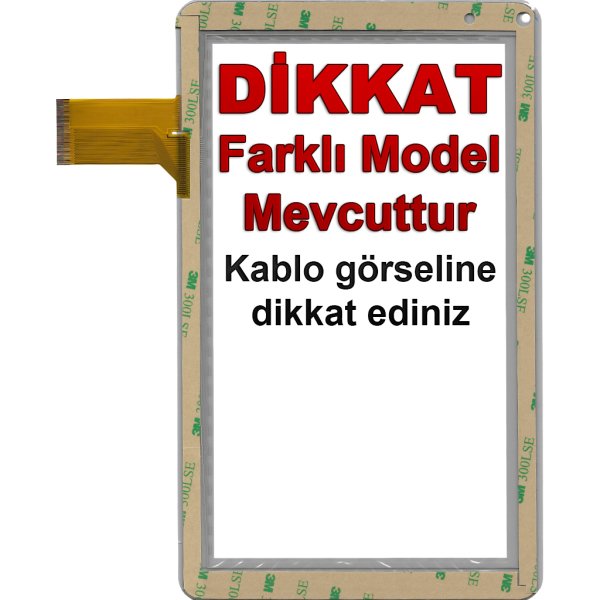 Onyo TrendyTab XL Dokunmatik Siyah - Model 1