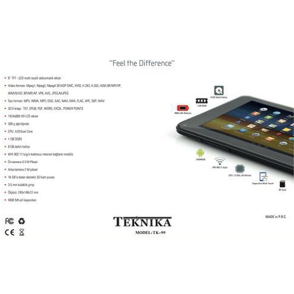 Teknika TK-99 Tablet Pc