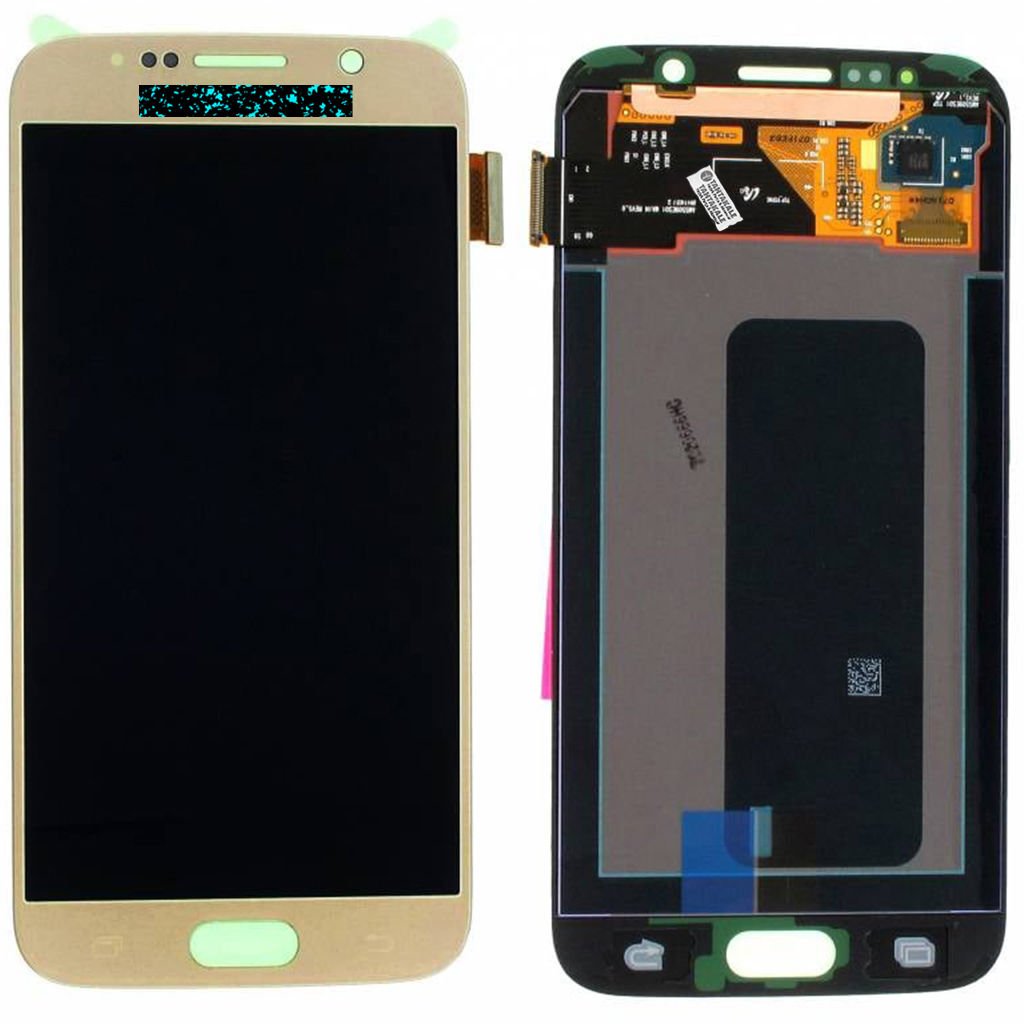 Samsung Galaxy S6 SM-G920 Lcd Ekran Dokunmatik Gold