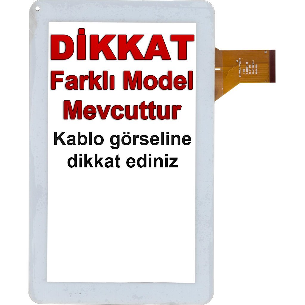 Oblio Tablet Mint Plus 9X (M92S) Dokunmatik Beyaz - Model 2