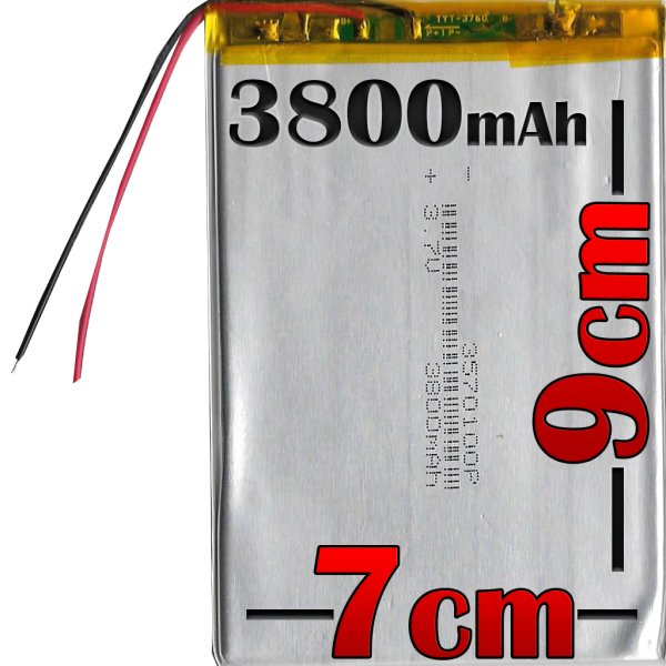 T-Pad Super Slim 7 Batarya Pil - 3800mAh