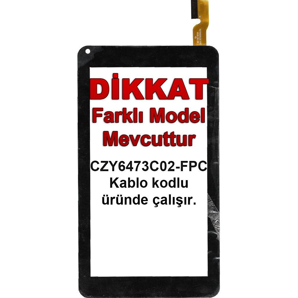 CZY6473C02-FPC Kablo Kodlu Dokunmatik