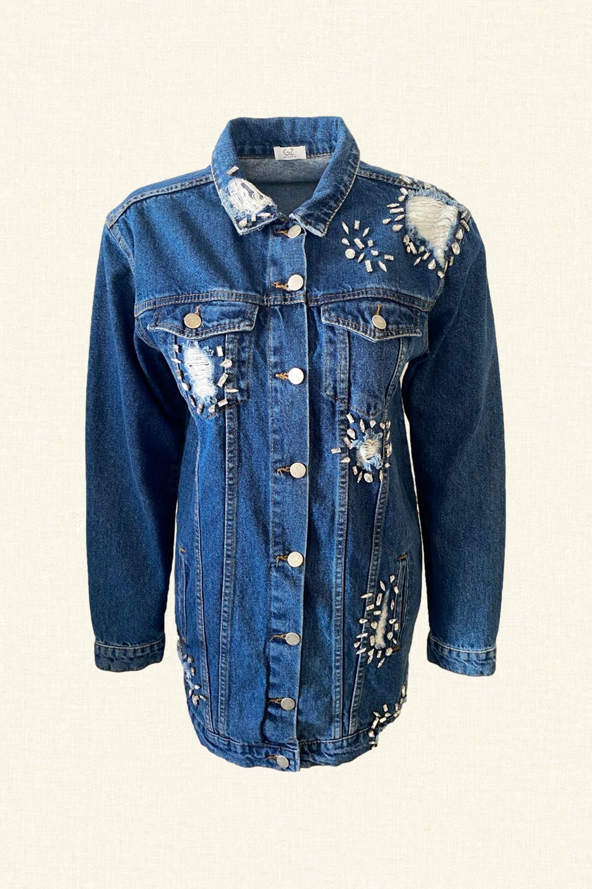 Crystal jean clearance jacket