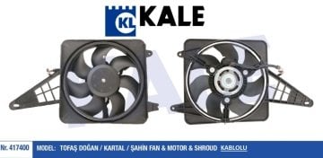 Fan Motoru Komple Davlumbazlı Tofas M131 DKŞ-SLX Kablolu Model