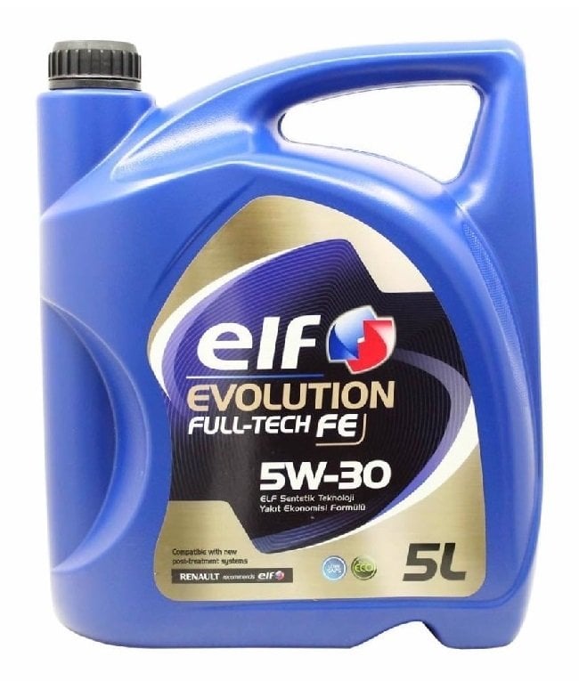ELF Motor Yağı 5W-30 Evolution Full-Tech FE 5 LT Tam Sentetik DPF'li Partiküllü Dizel ve Benzinli Araçlar