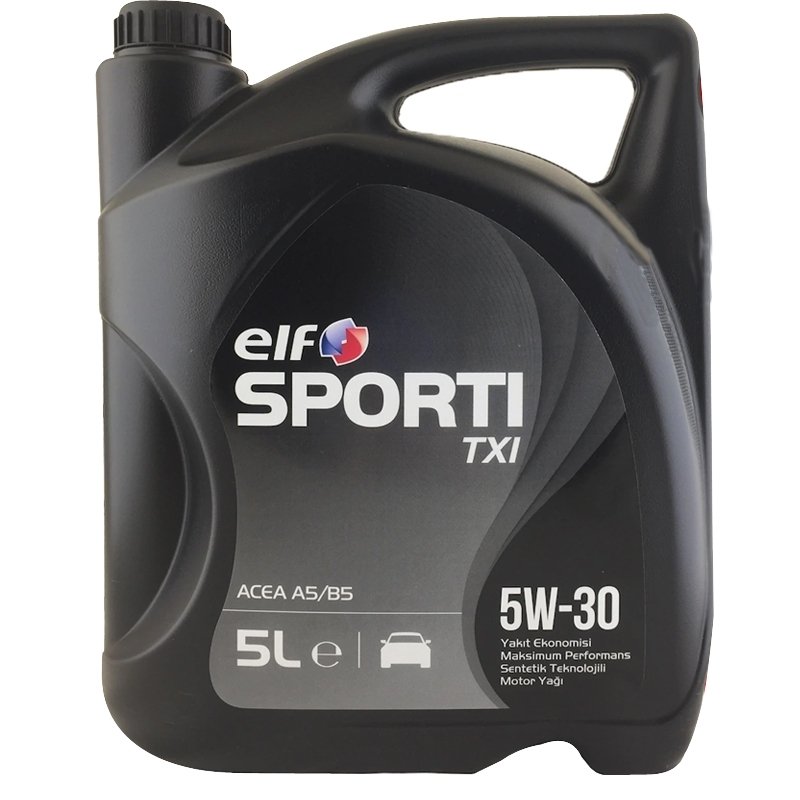 ELF Motor Yağı 5W-30 ACEA A5 / B5 SPORTI TXI 5L Partikülsüz Dizel ve Benzinli Araçlar İçin