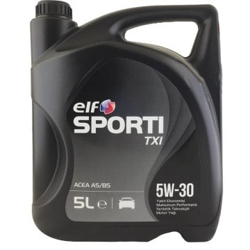 ELF Motor Yağı 5W-30 ACEA A5 / B5 SPORTI TXI 5L Partikülsüz Dizel ve Benzinli Araçlar İçin