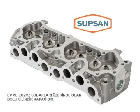 Fiat Tofaş Silindir Kapağı Tk Subaplı Slx Tempra Tipo Uno 1.6 Motorlar İçin Supsan Marka