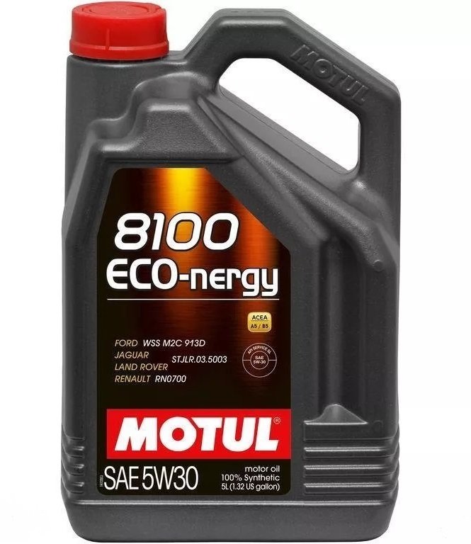 Motor Yağı Motul 5W-30 5 Litre ECO-NERGY Dizel ve Benzinli Araçlar %100 Tam Sentetik