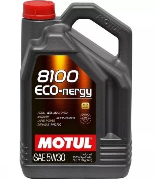 Motor Yağı Motul 5W-30 5 Litre ECO-NERGY Dizel ve Benzinli Araçlar %100 Tam Sentetik