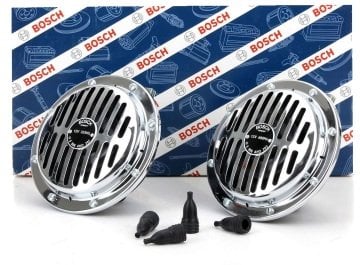 Bosch Marka Krom Korna Seti Hella Tipi Büyük Kafa 12V 50W 325-400Hz Çap 156 mm 110 Desibel