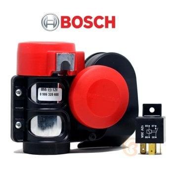 Bosch Marka Ferrari Korna Çift Tonlu Kompiresörlü 12V 240W 520Hz / 660Hz 115 Desibel