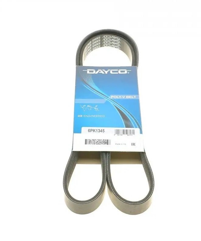 Dayco Marka 6PK1345 Kanallı V Kayışı Gergi Kayışı 6 Kanallı Orjinal İtalyan Malı Üründür