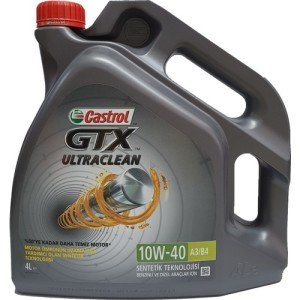 Motor Yağı Castrol GTX 10W-40 4L A3/B4 Benzinli ve Dizel Araçlar İçin