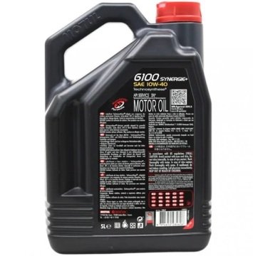 Motor Yağı Motul 6100 SYNERGİE+ 10W40 5 Litre Dizel ve Benzinli Araçlar İçin