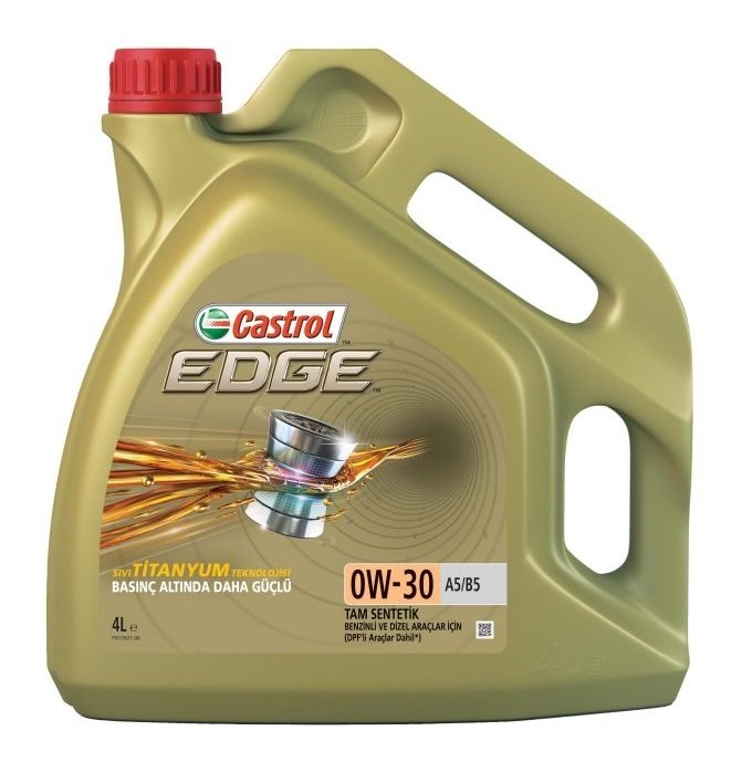 Motor Yağı CASTROL EDGE 0W-30 A5/B5 4 Litre Partiküllü Dizel ve Benzinli Araçlar İçin