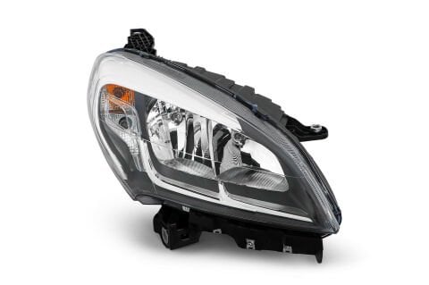 Fiat Doblo Ön Sağ Far Elektrikli Motorlu Krom Çerçeveli 2015 Model ve Sonrası Ayfar Marka