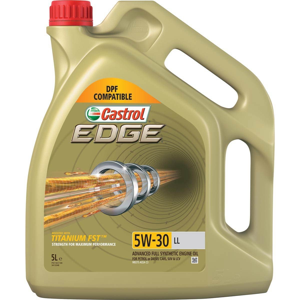 Motor Yağı Castrol EDGE 5W-30 LL 5Litre DPF'li Partiküllü Tam Sentetik Dizel ve Benzinli Araçlar İçin