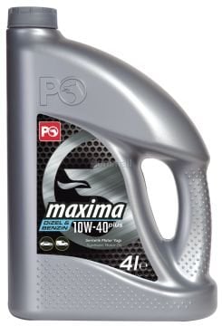 Motor Yağı Petrol Ofisi Maxima 10W-40 Plus 4 Litre Sentetik Benzinli ve Dizel Araçlar İçin