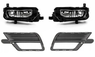 Volkswagen Caddy Ön Tampon Sis Farı ve Çerçevesi Sağ-Sol Takımdır 2015 - 2020 Modeller Arası