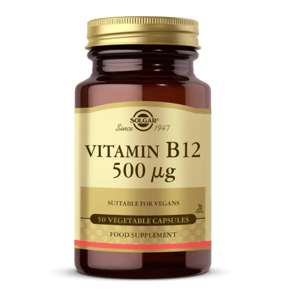 Solgar Vitamin B-12 500 Mcg 50 Kapsül