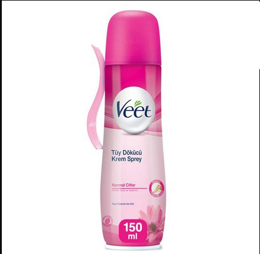 Veet Smooth Fresh Tüy Dökücü Sprey Krem Normal Ciltler 150 ml