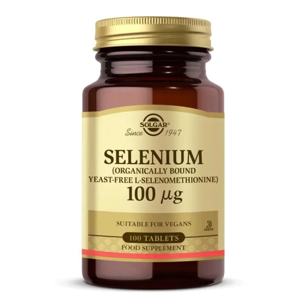 Solgar Selenium 100 mcg 100 Tablet