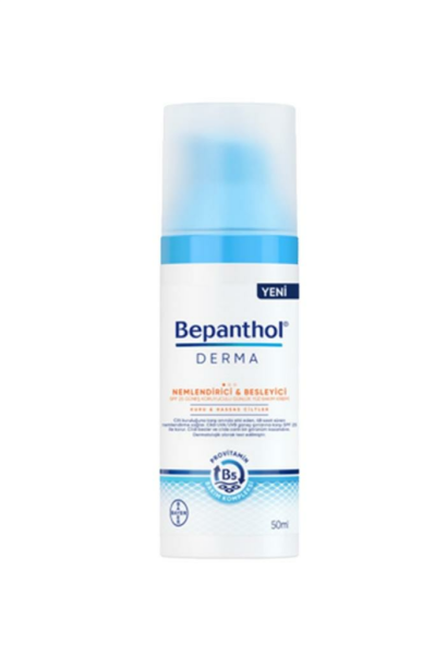 Bepanthol Derma Yoğun Nemlendirici ve Besleyici Spf 25 Yüz Bakım Kremi 50 ml