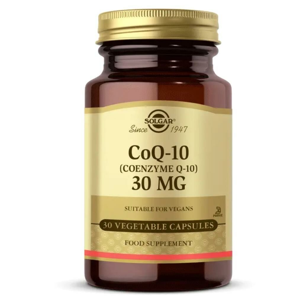 Solgar Coenzyme Q-10 30 mg 30 Kapsül Vitamin