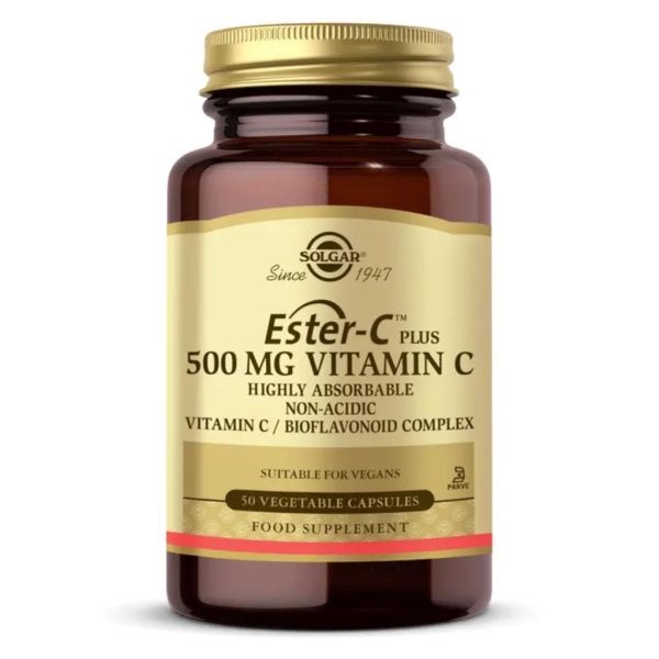 Solgar Ester C Plus 500 mg 50 Kapsül
