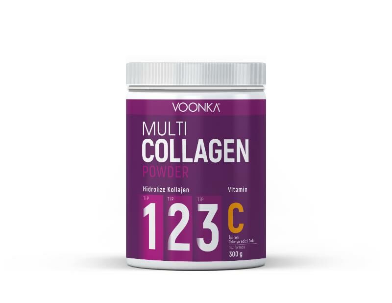 Voonka Multi Collagen Powder + Vitamin C 300 gr