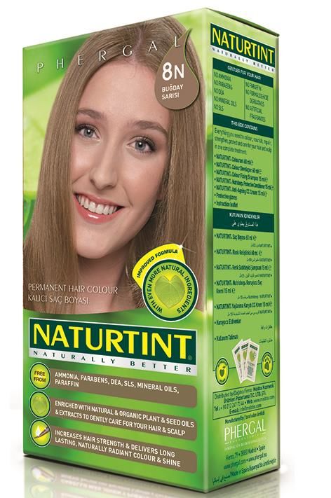 Naturtint Naturally Better Kalıcı Saç Boyası 8N Buğday Sarısı