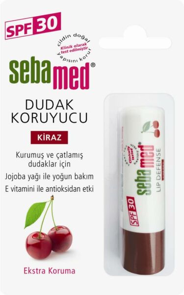 Sebamed Lip Defence SPF30 - Kiraz Aromalı Dudak Koruyucu