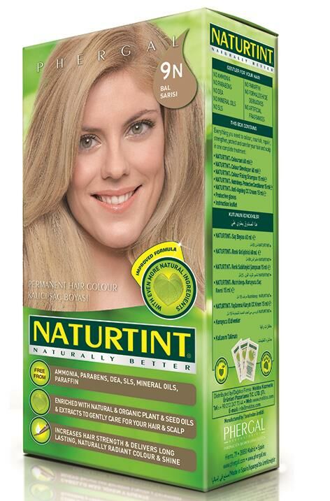Naturtint Naturally Better Kalıcı Saç Boyası 9N Bal Sarısı